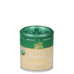 �V���v���[�I�[�K�j�b�N �}�X�^�[�h�V�[�h �p�E�_�[ 13g Simply Organic Mustard Seed Ground 0.46 oz. �y�����񂹏��i�z