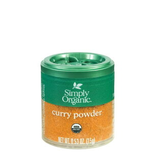 �V���v���[�I�[�K�j�b�N �J���[�p�E�_�[ 15g Simply Organic Curry Powder 0.53 oz. �y�����񂹏��i�z