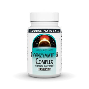 �\�[�X�i�`�������Y �R�G���U�C���[�g B�R���v���b�N�X �I�����W�� 30���[���W Source Naturals Coenzymate�EB Complex Orange 30 Lozenge �y�����񂹏��i�z�y���킹�Ĕ��������z
