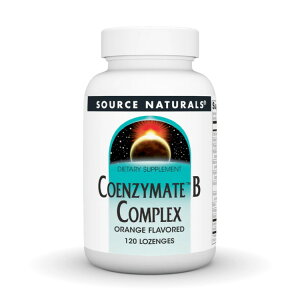 �\�[�X�i�`�������Y �R�G���U�C���[�g B�R���v���b�N�X �I�����W�� 120���[���W Source Naturals Coenzymate�EB Complex Orange 120 Lozenge �y�����񂹏��i�z�y���킹�Ĕ��������z