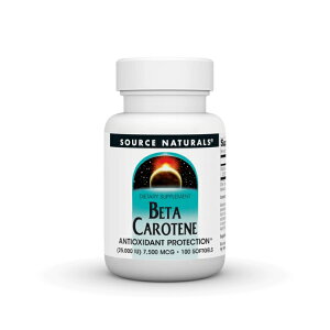 �\�[�X�i�`�������Y �x�[�^�J���e�� 25000IU 100�\�t�g�W�F�� Source Naturals Beta Carotene 25000 IU 100 Softgel �y�����񂹏��i�z�y���킹�Ĕ��������z