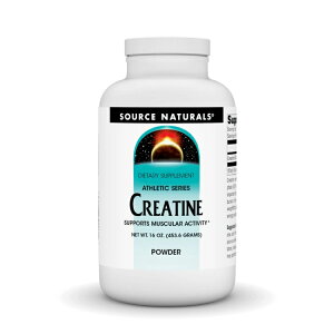 �\�[�X�i�`�������Y �N���A�`�� �A�X���`�b�N�V���[�Y �p�E�_�[ 454g Source Naturals Creatine Athletic Series 16 oz. Powder �y�����񂹏��i�z�y���킹�Ĕ��������z