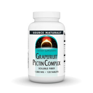 �\�[�X�i�`�������Y �O���[�v�t���[�c�y�N�`�� �R���v���b�N�X 1000mg 120�� Source Naturals Grapefruit Pectin Complex 1000 mg 120 Tablet �y�����񂹏��i�z�y���킹�Ĕ��������z