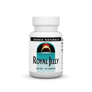 �\�[�X�i�`�������Y ���[�����[���[ 500mg 30�J�v�Z�� Source Naturals Royal Jelly 500 mg 30 Capsule �y�����񂹏��i�z�y���킹�Ĕ��������z