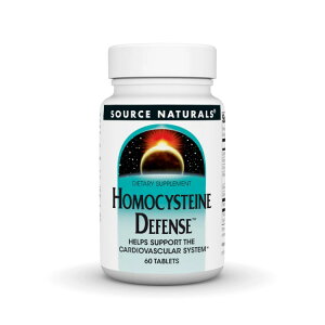 �\�[�X�i�`�������Y �z���V�X�e�C���f�B�t�F���X 60�� Source Naturals Homocysteine Defense�E60 Tablet �y�����񂹏��i�z�y���킹�Ĕ��������z