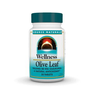 �\�[�X�i�`�������Y �E�F���l�X �I���[�u���[�t 30�� Source Naturals Wellness Olive Leaf�E30 Tablet �y�����񂹏��i�z�y���킹�Ĕ��������z