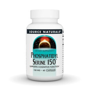 �\�[�X�i�`�������Y �z�X�t�@�`�W���Z����150 150mg 60�x�W�J�v�Z�� Source Naturals Phosphatidyl Serine 150 150 mg 60 Vegetarian Capsule �y�����񂹏��i�z�y���킹�Ĕ��������z