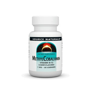 �\�[�X�i�`�������Y ���`���R�o���~�� 1mg �`�F���[�� 60���[���W Source Naturals MethylCobalamin 1 mg Cherry 60 Lozenge �y�����񂹏��i�z�y���킹�Ĕ��������z