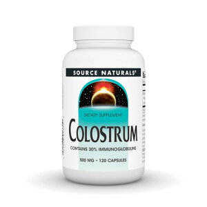 �\�[�X�i�`�������Y �R���X�g���� 500mg 120�J�v�Z�� Source Naturals Colostrum 500 mg 120 Capsule �y�����񂹏��i�z�y���킹�Ĕ��������z