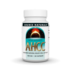 �\�[�X�i�`�������Y AHCC 500mg 30�J�v�Z�� Source Naturals AHCC 500 mg 30 Capsule �y�����񂹏��i�z�y���킹�Ĕ��������z