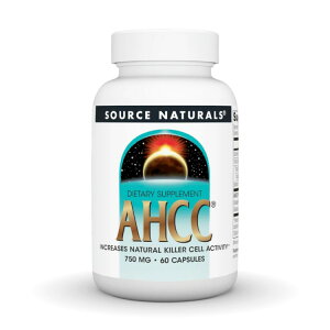 �\�[�X�i�`�������Y AHCC 750mg 60�J�v�Z�� Source Naturals AHCC 750 mg 60 Capsule �y�����񂹏��i�z�y���킹�Ĕ��������z