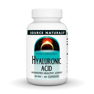 �\�[�X�i�`�������Y �q�A�������_ 50mg 60�J�v�Z�� Source Naturals Hyaluronic Acid 50 mg 60 Capsule �y�����񂹏��i�z�y���킹�Ĕ��������z