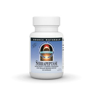 �\�[�X�i�`�������Y �Z���y�v�^�[�[ 30�x�W�J�v�Z�� Source Naturals Serrapeptase 30 Vegetarian Capsule �y�����񂹏��i�z�y���킹�Ĕ��������z