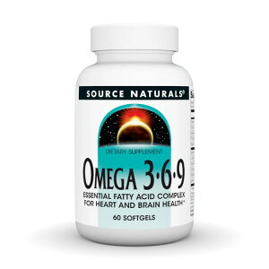 �\�[�X�i�`�������Y �I���K3-6-9 60�\�t�g�W�F�� Source Naturals Omega 3-6-9 60 Softgel �y�����񂹏��i�z�y���킹�Ĕ��������z