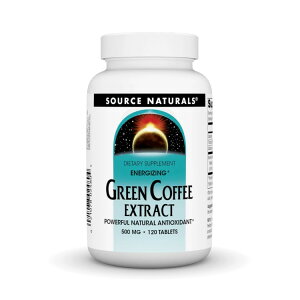 �\�[�X�i�`�������Y �G�i�W���C�W���O �O���[���R�[�q�[�G�L�X 500mg 120�� Source Naturals Energizing Green Coffee Extract 500 mg 120 Tablet �y�����񂹏��i�z�y���킹�Ĕ��������z