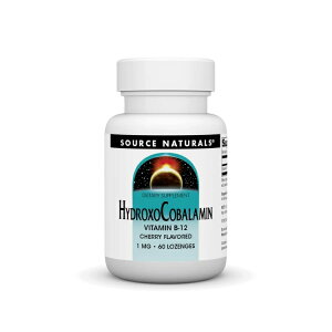 �\�[�X�i�`�������Y �q�h���L�\�R�o���~�� 1mg �`�F���[�� 60���[���W Source Naturals Hydroxocobalamin 1 mg Cherry 60 Lozenge �y�����񂹏��i�z�y���킹�Ĕ��������z