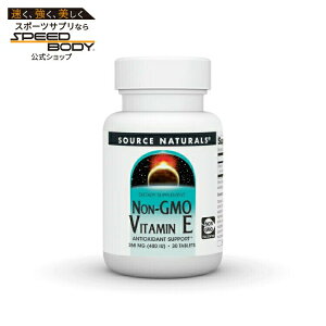 �\�[�X�i�`�������Y �r�^�~��E ���`�q�g�� 400IU 30�� Source Naturals Vitamin E Non-GMO 400 IU 30 Tablet �y�����񂹏��i�z�y���킹�Ĕ��������z