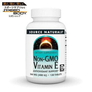 �\�[�X�i�`�������Y �r�^�~��E ���`�q�g�� 400IU 120�� Source Naturals Vitamin E Non-GMO 400 IU 120 Tablet �y�����񂹏��i�z�y���킹�Ĕ��������z