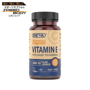 �f�o �r�^�~��E 400IU �~�b�N�X�g�R�t�F���[�� 90�x�W�J�v�Z�� DEVA Vitamin E 400 IU-Mixed Tocop 90 CAPVEGI �y�����񂹏��i�z