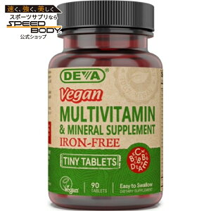 �f�B�[�o ���B�[�K�� �^�C�j�[�^�u���b�g �}���`�r�^�~���i�S�Ȃ��j90�� DEVA Vegan Tiny Tablets Multivitamin - Iron Free 90 TABLET �y�����񂹏��i�z�y���킹�Ĕ��������z