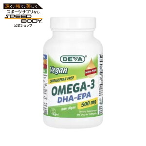 �f�o �r�[�K�� �I���K3 DHA-EPA 500mg 60�\�t�g�W�F�� DEVA Vegan Omega-3 DHA-EPA 500 mg 60 SOFTGEL �y�����񂹏��i�z