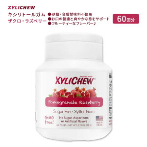 �L�V���`���[ �L�V���g�[���K�� �U�N���E���Y�x���[ 60��(78g) XyliChew Gum Pomegranate Raspberry Jar �I�[�����P�A �������� �Ί� ���N �K�� �G�`�P�b�g �W���y�����񂹏��i�z�y���킹�Ĕ�������