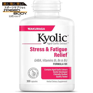 �L���[���b�N �n���j���j�N�G�L�X�{GABA�EB1�EB6�EB12 �t�H�[�~����101 300�J�v�Z�� KYOLIC Aged Garlic Extract w/ Gaba B1 B6 B12 Formula 101 300 CAPSULE �y�����񂹏��i�z