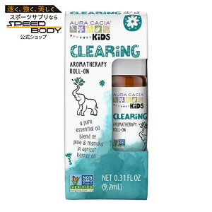 �I�[���J�V�A �L�b�Y ���[���I�� �N���A�����O 8.8g AURA CACIA Kids Clearing Roll-On 0.31 OUNCE �y�����񂹏��i�z
