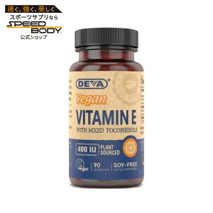 �f�o �r�^�~��E 400IU �~�b�N�X�g�R�t�F���[�� 90�x�W�J�v�Z�� DEVA Vitamin E 400 IU-Mixed Tocop 90 CAPVEGI �y�����񂹏��i�z