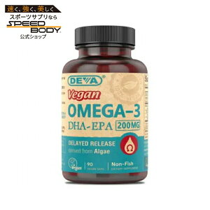 �f�o �r�[�K�� DHA-EPA �x�����o 90�x�W�J�v�Z�� DEVA Vegan DHA-EPA (Delayed Release) 90 CAPVEGI �y�����񂹏��i�z