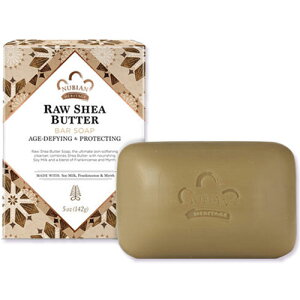 �k�r�A�� �w���e�[�W ���[�V�A�o�^�[ �\�[�v�o�[ Nubian Heritage RAW SHEA BUTTER BAR SOAP 142g