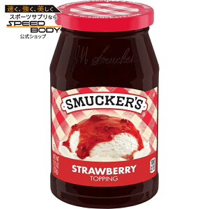 �X�}�b�J�[�Y �X�g���x���[�g�b�s���O 333g Smucker's Strawberry Topping, 11.75 oz �y�����񂹏��i�z