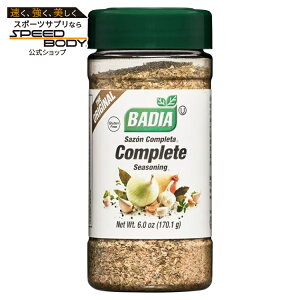 �o�f�B�A �R���v���[�g �V�[�Y�j���O �I�[���p�[�p�X �K�[���b�N�u�����h 170.1g Badia Complete Seasoning, 6 oz - All Purpose Spice Blend of Garlic �y�����񂹏��i�z