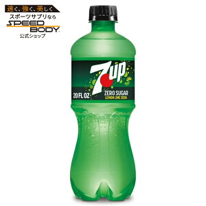 7UP �J�t�F�C���t���[ �[���V���K�[ ���������C���\�[�_�|�b�v 591ml �{�g�� 1�{ 7UP Caffeine Free Zero Sugar Lemon Lime Soda Pop, 20 fl oz, Bottle �y�����񂹏��i�z