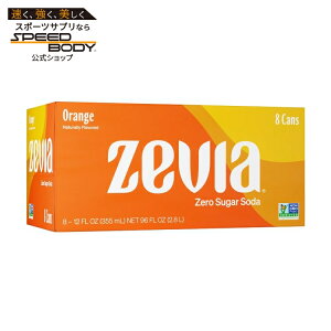 �[�r�A �[���V���K�[�\�[�_ �I�����W�\�[�_ 355ml 8�{ Zevia Zero Sugar, 0 Calorie Orange Soda, 12 fl oz, 8 Pack Cans �y�����񂹏��i�z