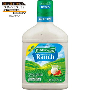 �q�h�D���o���[ �I���W�i�������`�T���_�h���b�V���O���g�b�s���O 1.06L Hidden Valley Original Ranch Salad Dressing and Topping, 36 fl oz �y�����񂹏��i�z