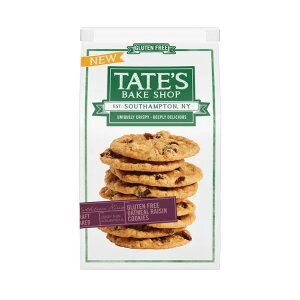 �e�C�c�x�C�N�V���b�v �O���e���t���[ �I�[�g�~�[�����[�Y���N�b�L�[ 198g Tate's Bake Shop Gluten Free Oatmeal Raisin Cookies, 7 oz �y�����񂹏��i�z