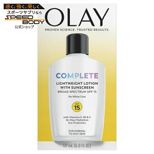 �I���C �t�F�C�X���C�X�`�����C�U�[ SPF15�z�� ���Ă��~�߃t�F�C�X���[�V���� 177mL Olay Face Moisturizer with SPF 15, Complete Face Lotion with Sun Protection, 6.0 oz �y�����񂹏��i�z