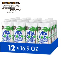�r�^�R�R �G�N�X�g���R�R�i�b�c �v���X�h �R�R�i�b�c�E�H�[�^�[ 500ml 12�{�Z�b�g Vita Coco Extra Coconut Coconut Water, Pressed Coconut, 16.9 fl oz Tetra (Pack of 12) �y�����񂹏��i�z