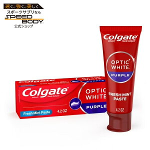�R���Q�[�g �I�v�e�B�b�N�z���C�g �p�[�v�� ���݂����� �~���g�y�[�X�g 119g Colgate Optic White Purple Whitening Toothpaste, Mint Paste, 4.2 oz �y�����񂹏��i�z