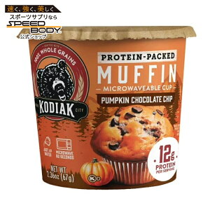 �R�f�B�A�b�N �~�j�b�c�}�t�B�� �p���v�L���`���R�`�b�v 67g Kodiak Minute Muffin, Pumpkin Chocolate Chip, 2.36 Oz �y�����񂹏��i�z