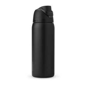 �I���� �t���[�V�b�v �X�e�����X�X�`�[�� �E�H�[�^�[�{�g�� ��946mL �x���[�x���[�_�[�N Owala FreeSip Stainless Steel Water Bottle, 32oz, Very Very Dark �y�����񂹏��i�z