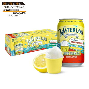 �E�H�[�^�[���[ �X�p�[�N�����O�E�H�[�^�[ �������C�^���A���A�C�X 355ml 12�{�p�b�N Waterloo Sparkling Water, Lemon Italian Ice, 12 fl oz, 12 Pack Cans �y�����񂹏��i�z
