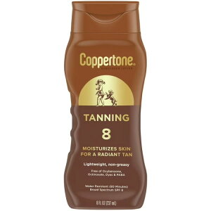 �R�p�g�[�� �^���j���O ���Ă��~�߃��[�V���� SPF8 237ml Coppertone Tanning Sunscreen Lotion, SPF 8 Broad Spectrum Sunscreen, 8 fl oz �y�����񂹏��i�z