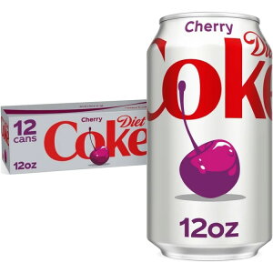 �_�C�G�b�g�R�[�N �`�F���[���� �\�[�_ ��355ml 12�{ Diet Coke Cherry Diet Soda Pop Fridge Pack Cans, 12 fl oz, 12 Pack �y�����񂹏��i�z