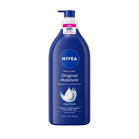ニベア オリジナルモイスチャー ボディローション ビタミンE配合 591ml NIVEA Original Moisture Body Lotion with Vitamin E, 48Hr Daily Body Moisturizer, 20 fl oz 【お取り寄せ商品】