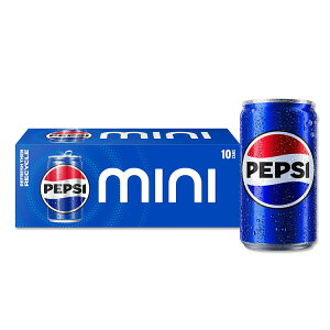 �y�v�V�R�[���\�[�_�|�b�v ��221ml 10 �p�b�N�~�j�� Pepsi Cola Soda Pop, 7.5 fl oz 10 Pack Mini Cans �y�����񂹏��i�z�y���킹�Ĕ��������z
