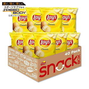 ���C�Y �|�e�g�`�b�v�X�A�N���V�b�N�A��28g �܁A40���� Lay's Potato Chips, Classic, 1 oz Bags, 40 Count Lays �y�����񂹏��i�z