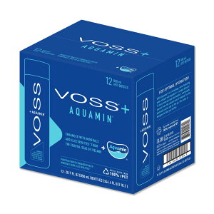 ���H�X �E�H�[�^�[ + �A�N�A�~�� �X�e�B�� ��814g �{�g�� 12 �p�b�N VOSS Water + Aquamin Still 28.74 oz Bottles, 12 Pack �y�����񂹏��i�z�y���킹�Ĕ��������z