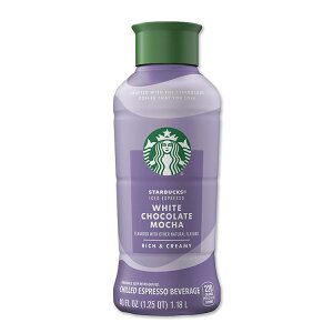 �X�^�[�o�b�N�X �z���C�g�`���R���[�g ���J �A�C�X �G�X�v���b�\ ��1.18L �{�g�� Starbucks White Chocolate Mocha Iced Espresso, 40 Fl Oz Bottle �y�����񂹏��i�z�y���킹�Ĕ��������z